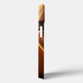 Coques Case-Mate iPhone Portrait de maquillage d'or pour femme Face (Verso / Droite)