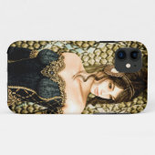Coques Case-Mate iPhone Portrait de Princesse de Conte de Fées Enchanté (Dos (Horizontal))
