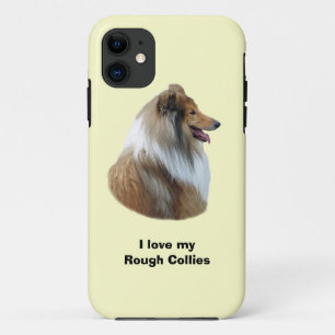 Coques Pour iPhone Portrait de Rough Collie
