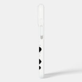 Coques Case-Mate iPhone Portrait de style minimal (Verso / Gauche)