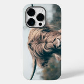 Coques Case-Mate iPhone Portrait de vache Highland (Verso)