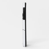 Coques Case-Mate iPhone Portrait d'Edgar Allan Poe (Dos/Gauche)