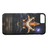 Coques Case-Mate iPhone Portrait d'incendie d'Akrellian (Dos (Horizontal))