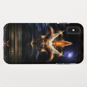 Coques Case-Mate iPhone Portrait d'incendie d'Akrellian (Dos (Horizontal))