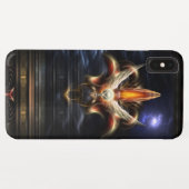 Coques Case-Mate iPhone Portrait d'incendie d'Akrellian (Dos (Horizontal))