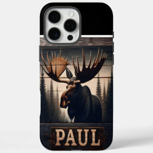 Coques iPhone 16 Pro Max Portrait D'Oie Sur Le Bois