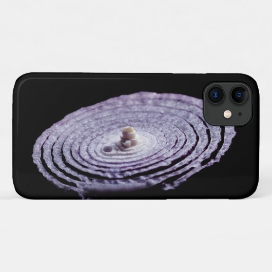 Coques Case-Mate iPhone Portrait d'oignon rouge (Dos (Horizontal))