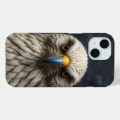 Coques Case-Mate iPhone Portrait d'oiseaux feuillés (Verso (horizontal))