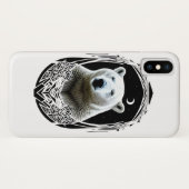 Coques Case-Mate iPhone Portrait d'ours polaire (Dos (Horizontal))