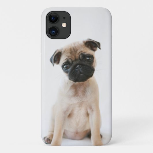Coques Case-Mate iPhone Portrait du Carlin pour bébés (Dos)