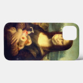 Coques Case-Mate iPhone Portrait du virus Corona (Verso (horizontal))