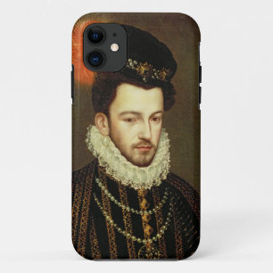 Coque iPhone 11 Portrait d'un noble 2