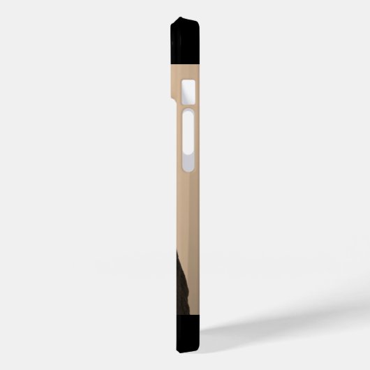 Coques Case-Mate iPhone Portrait d'une belle femme (Verso / Gauche)