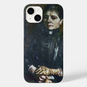 Coque Pour iPhone 14 Portrait d'une femme assise Peinture de Van Gogh