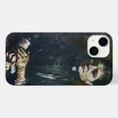 Coques Case-Mate iPhone Portrait d'une femme assise Van Gogh Peinture (Verso (horizontal))
