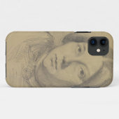 Coques Case-Mate iPhone Portrait d'une femme, probablement George Sand (Dos (Horizontal))