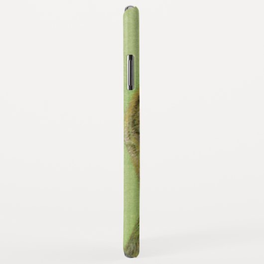 Coques Case-Mate iPhone Portrait d'une peinture d'art lapin (Dos/Droite)