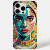Coques Case-Mate iPhone portrait fille (Verso)