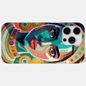 Coques Case-Mate iPhone portrait fille (Verso (horizontal))