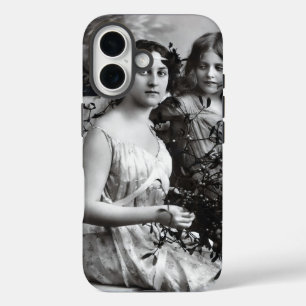 Coques iPhone 16 Portrait intemporel de la mère et de la fille