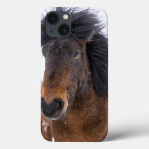 Etui iPhone Case-Mate Portrait islandais drôle de cheval