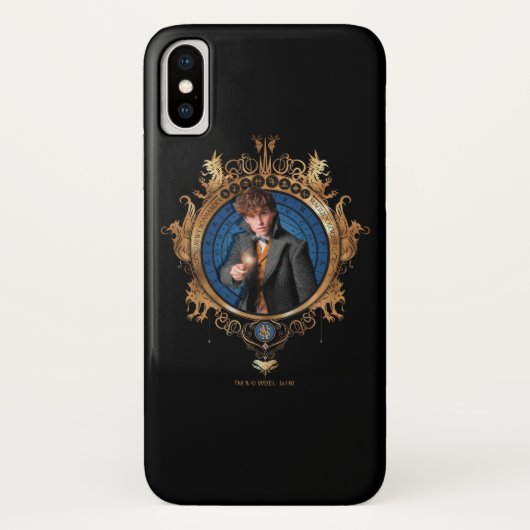 Coques Case-Mate iPhone Portrait NEWT SCAMANDER™ (Dos)