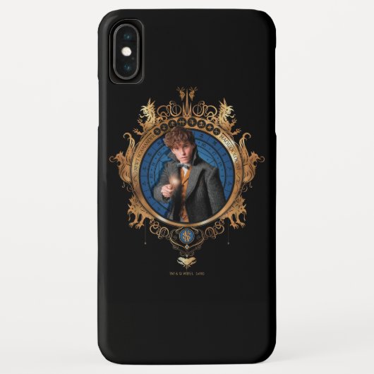 Coques Case-Mate iPhone Portrait NEWT SCAMANDER™ (Dos)