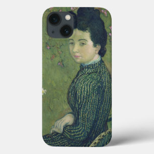 iPhone 13 Case Portrait of Eva Meurier in a Green Dress
