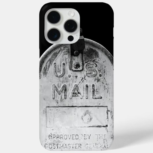 Coques Case-Mate iPhone Portrait rustique de boîte aux lettres (Verso)