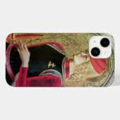 Coques Case-Mate iPhone PORTRAIT SAINT GEORGE, Rouge, Noir, Jaune or (Verso (horizontal))