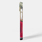 Coques Case-Mate iPhone PORTRAIT SAINT GEORGE, Rouge, Noir, Jaune or (Verso / Gauche)