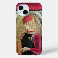 PORTRAIT SAINT GEORGE, Rouge, Noir, Jaune or