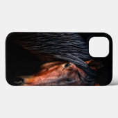Coques Case-Mate iPhone Portrait VII de cheval (Verso (horizontal))