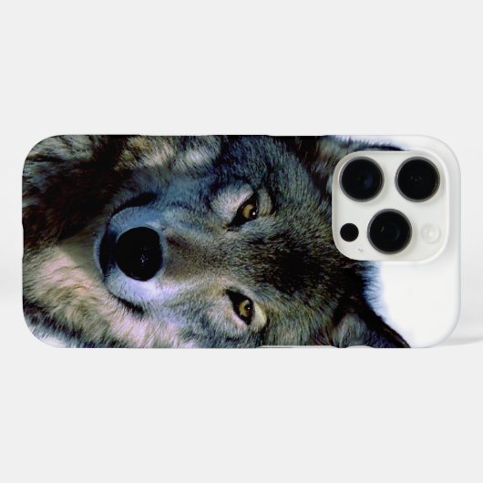 Coques Case-Mate iPhone Portrait Wolf (Verso (horizontal))