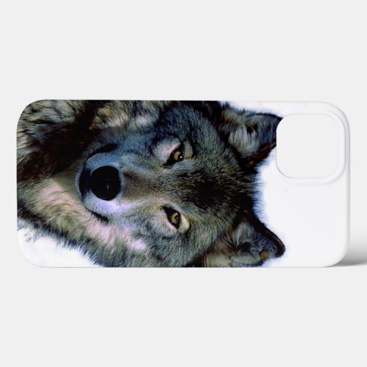 Coques Case-Mate iPhone Portrait Wolf (Verso (horizontal))