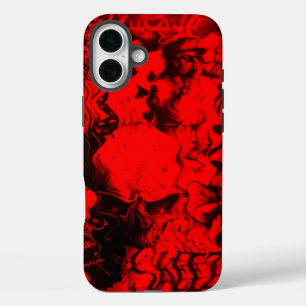 Coques iPhone 16 Plus Portraits de musiciens pop Vibrant cramoisi et o