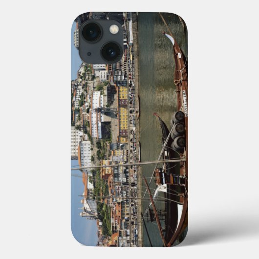 Coques Case-Mate iPhone Portugal, Porto, Boat With Wine Barrels (Verso)