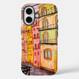 Coques iPhone 16 Portugal Street Peinture