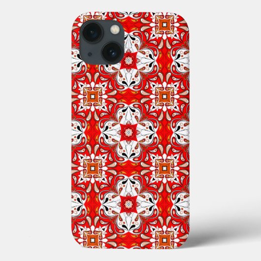 Coques Case-Mate iPhone Portuguese Ceramic Tile Pattern (Verso)