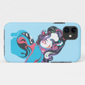 Coques Case-Mate iPhone Pose 1 d'éclaboussure de couleur de Supergirl (Dos (Horizontal))