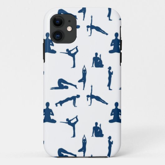 Coques Case-Mate iPhone Poses de yoga (Dos)