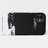 Coques Case-Mate iPhone Position d'arrière de coupé de genèse (Dos (Horizontal))