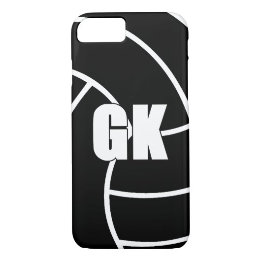 Coques Case-Mate iPhone Position de Netball GK, Gardien des objectifs (Dos)