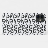 Coques Case-Mate iPhone Positions de yoga Silhouettes (Dos (Horizontal))