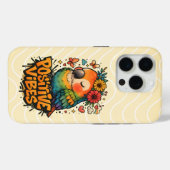 Coques Case-Mate iPhone “Positive Vibes” Parrot (Verso (horizontal))