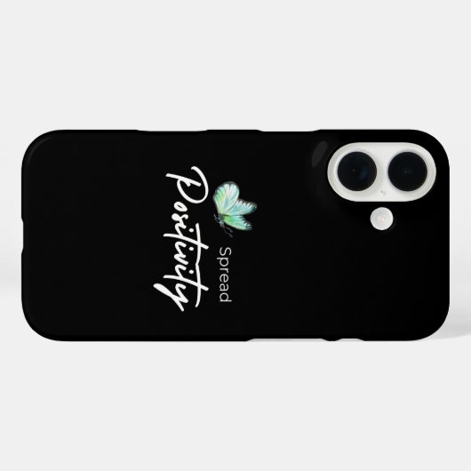 Coques Case-Mate iPhone Positivité de propagation (Verso (horizontal))