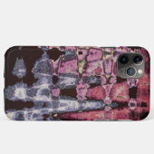 Coques Case-Mate iPhone Poster d'art Abstrait Neon Glitch Imprimer (Dos (Horizontal))