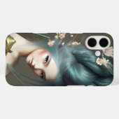 Coques Case-Mate iPhone Poster d'art de la princesse Imaginaire aux cheveu (Verso (horizontal))