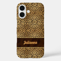 Poster de animal Cheetah en teintes naturelles