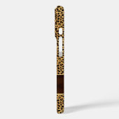 Coques Case-Mate iPhone Poster de animal Cheetah en teintes naturelles (Verso / Gauche)